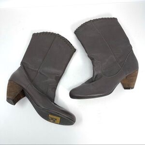 BC Footwear western boots mid calf grey